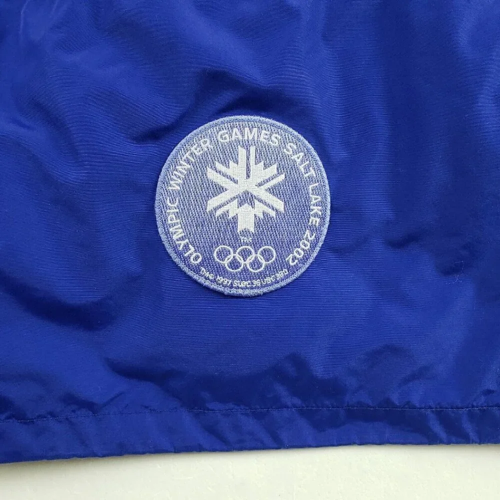 Vintage Salt Lake 2002 Olympics Columbia Williwaw Jacket Mens Large Blue 3 in 1